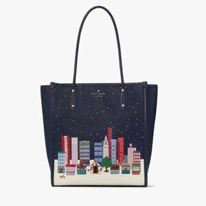 Kate Spade Winter Wonders North South Tote